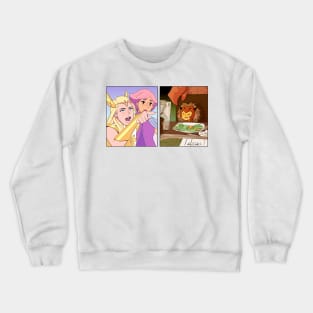 She-Ra Yelling At Catra Meme Crewneck Sweatshirt